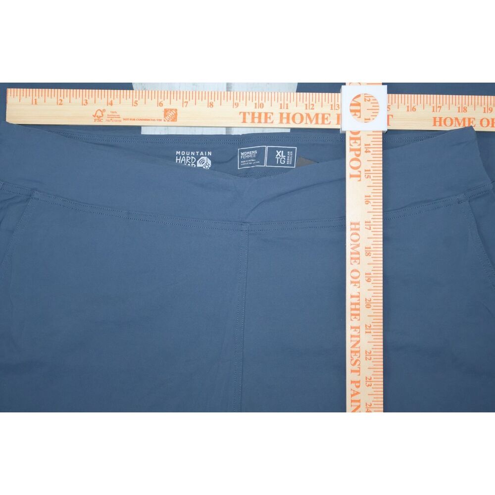 NEW Mountain Hardwear Dynama Pants Women’s XL Hiking Quick Drying UPF Moon Blue - Picture 8 of 11